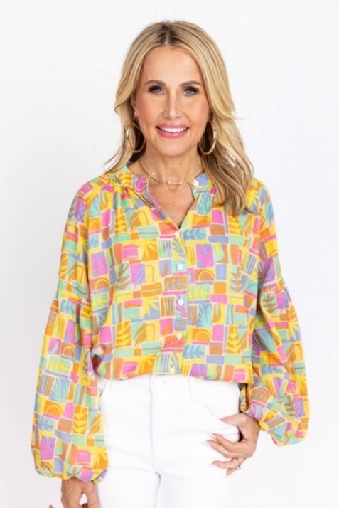 Emory Blouse – South Beach by Olivia James
