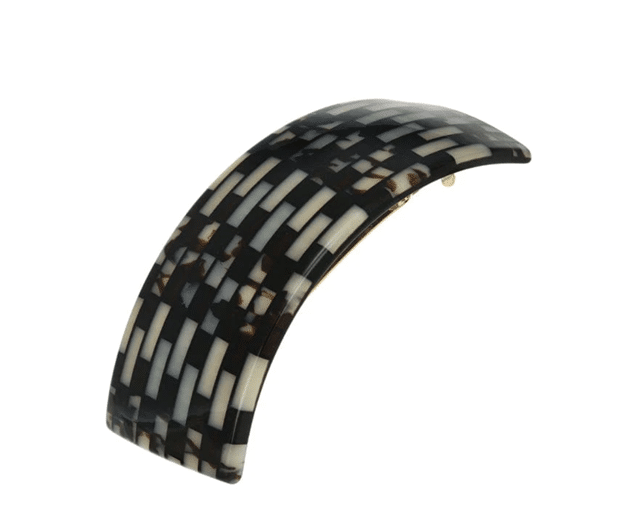 RECTANGLE VOLUME BARRETTE – EMPIRE from FRANCE LUXE